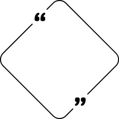 Quote Box Frame Template