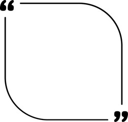 Quote Box Frame Template