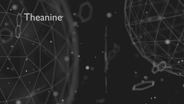 Theanine herbal molecule. Constituent of tea prepared from Camellia sinensis. Also taken as nutritional supplement. Skeletal formula.