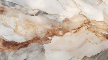 Fototapeta premium Cloudy Skyline, Generative AI