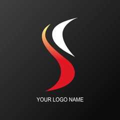 a simple logo that is easy to remember. suitable for companies, industries, etc