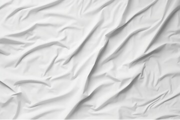 Obraz premium white wrinkled fabric background