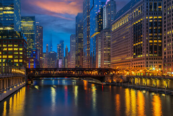 Fototapeta premium Chicago Downtown