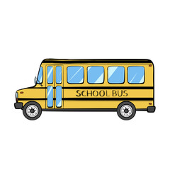 Obraz na płótnie Canvas school bus