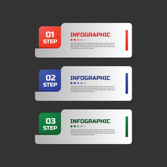 Obraz premium Infographic business element collection isolated