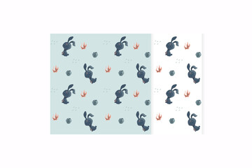 cute bunny pattern