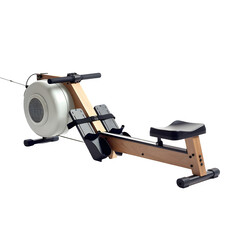 Rowing machine 3D isolated on a white PNG transparency
