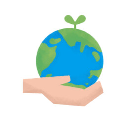 Holding world in hand