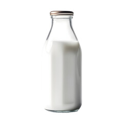 bottle of milk isolated png transparency 