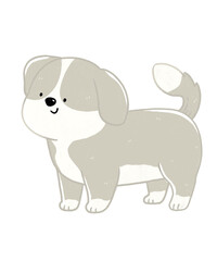 Cute dog doodle