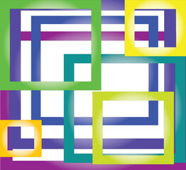 Obraz premium abstract background with squares