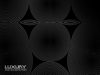 Beautiful black abstract background. Dark neutral background for presentation design. Dark base for website, print, base for banners, wallpapers, business cards, flyers, banners, calendars, etc.