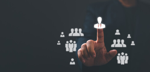 Executive carefully selects best resources for the company, considering career aspirations of both...