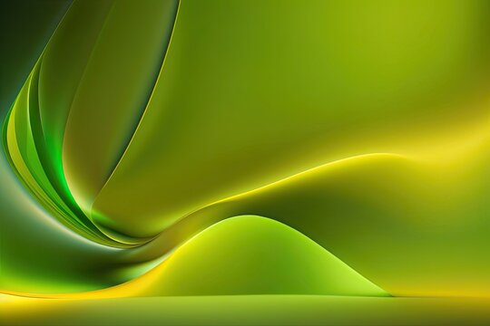 Abstract bright green background with d smooth background photo 4