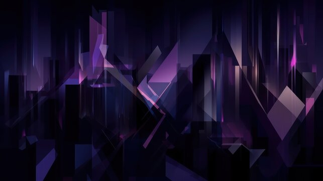 Abstract Purple Background With Lines HD 8K Wallpaper Stock Photographic Image