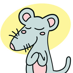 Thank you cute rat