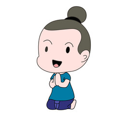 Thank you thai kid. Kid sit down and pray