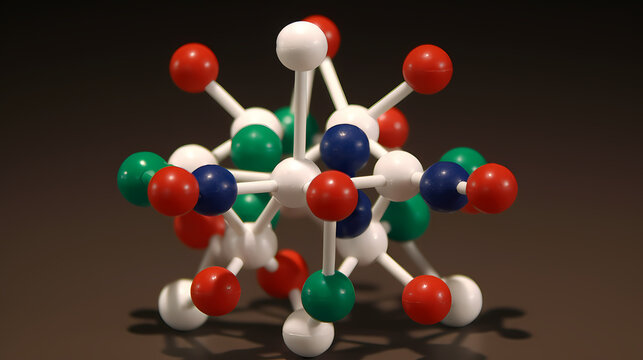 Picture of an atorvastatin molecular