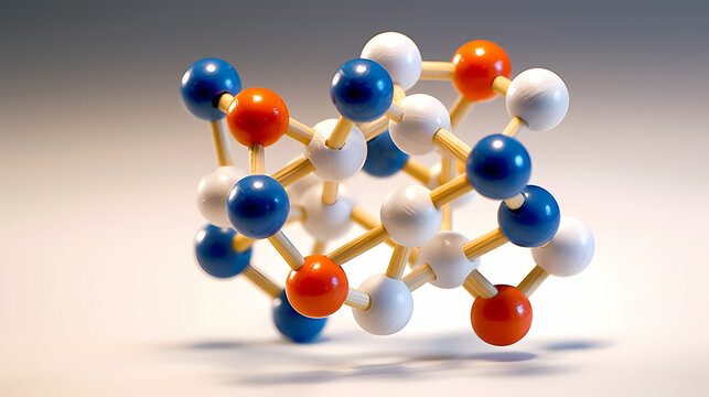 Picture of an atorvastatin molecular