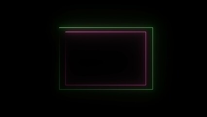 abstract saber light frame illustration background 