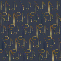 luxury music symbol background, icon, vector musical elements design, vector illustration