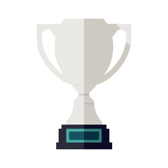 First place trophy, success and achievement