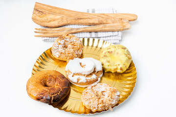 rosquillas de san Isidro or rosquillas del santo, typical Madrid dessert for its patron's day, the fifteenth of May