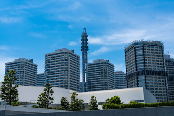 Obraz premium 横浜みなとみらい 臨港パークの風景