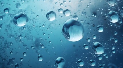 Water texture background. AI generated.