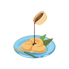 わらび餅と黒蜜