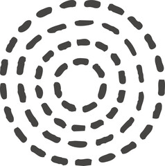 Abstract Doodle Element