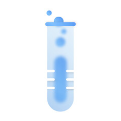 Lab Bottle Science Glassmorphism Icons and Symbol Png Svg Illustrator