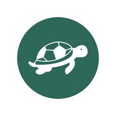 Turtle Vector Icon easily modify

