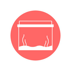 Fish bag Vector Icon easily modify

