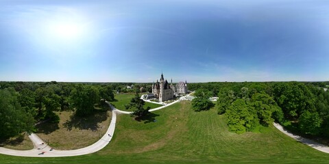 360 Panorama Moszna Castle Poland