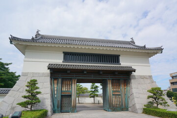 Obraz premium 岡崎城 大手門