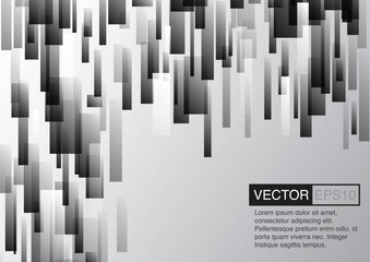 Abstract black background vector