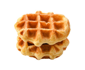 waffles isolated on transparent png