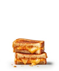 Grilled cheese sandwich vertical banner. Generate Ai