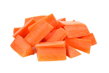 carrot slices isolated on transparent png