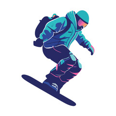 snowboarding championship man, flying down