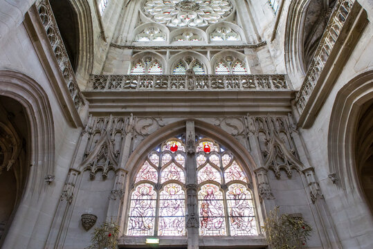 Cathedral Notre Dame of Senlis, Oise, France