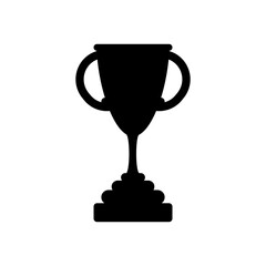 Cup vector icon. champion illustration sign. winner symbol. win logo.