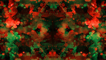 夢　瞑想　サイケデリック　背景　水彩