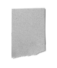 ripped paper on white background and have copy space