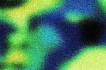Abstract blurred grainy gradient background texture. Colorful digital grain soft noise effect pattern. Lo-fi multicolor vintage retro. VHS Glitch Texture	
