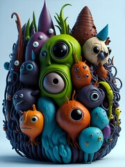 Pixel Character Generative Art