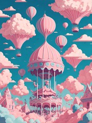 Umbrella Generative Art