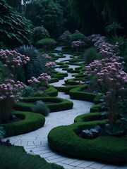 Garden View Generative Art