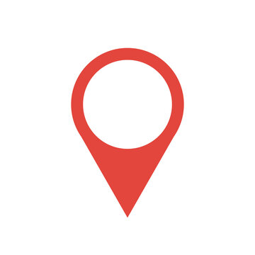 red map pointer